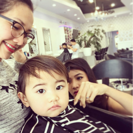 Con gái Kim Hiền càng lớn càng lém lỉnh - Ảnh 4 Con gai Kim Hien cang lon cang lem linh - Anh 4