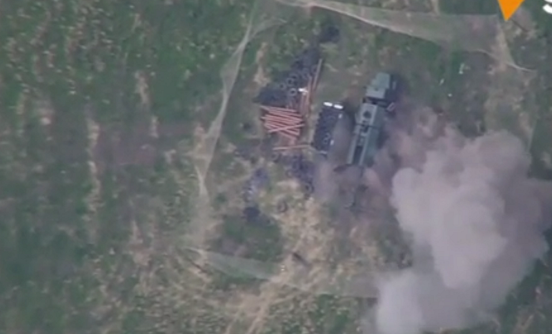 Video UAV cảm tử diệt trạm radar P-18 