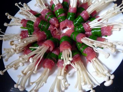 Cách bài trí các món lẩu “nhìn là thèm“ ảnh 2