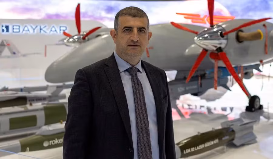 Haluk Bayraktar, Giám đốc điều hành của hãng sản xuất UAV Thổ Nhĩ Kỳ Baykar. (Ảnh: Reuters)