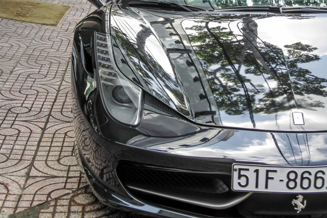 Siêu xe Ferrari 458 Italia biển số đẹp ở Sài Gòn