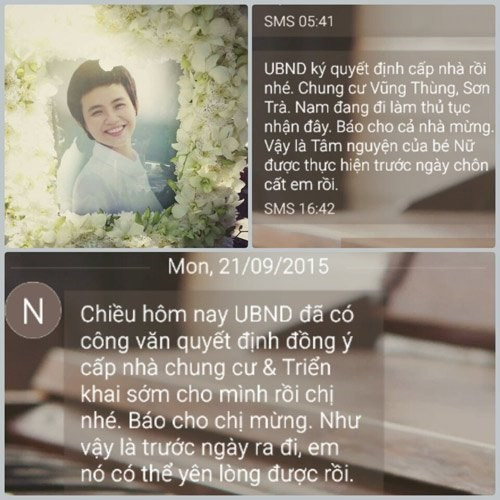 Một trong hai tâm nguyện của Ngọc Nữ đã được hoàn thành trước ngày chôn cất
