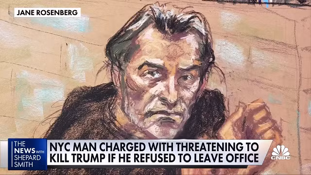 Người đàn ông đe dọa ám sát cựu Tổng thống Mỹ Donald Trump.