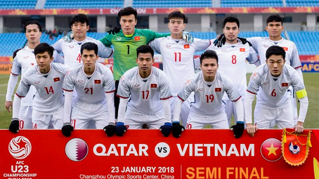 U23 Việt Nam đã giành thắng lợi trước U23 Qatar vào ngày 23/1 U23 Việt Nam đã giành thắng lợi trước U23 Qatar vào ngày 23/1