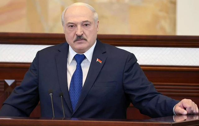 Tổng thống Belarus Alexander Lukashenko.