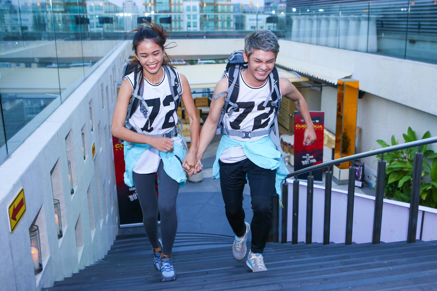 Sơn Ngọc Minh trở lại với bạn đồng hành mới là người mẫu Mâu Thanh Thủy. Cô là “người mới” duy nhất trong mùa đua năm nay.