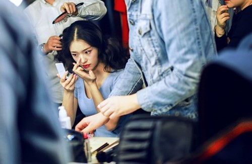 Giai nhân phim Châu Tinh Trì lộ ảnh hậu trường - ảnh 5