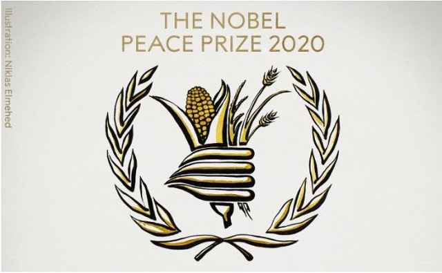 Chương trình Lương thực thế giới được nhận giải Nobel hòa bình 2020.