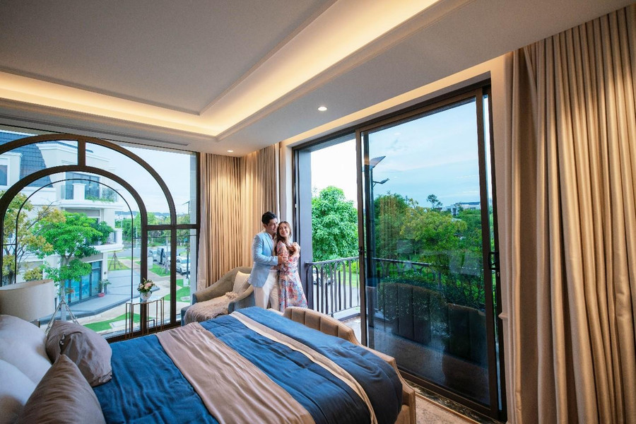 Thanh Thúy thích biệt thự tại Aqua City vì thiết kế sang trọng, bố trí công năng thông minh