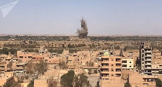 Quang cảnh khu vực Dei ez-Zor 