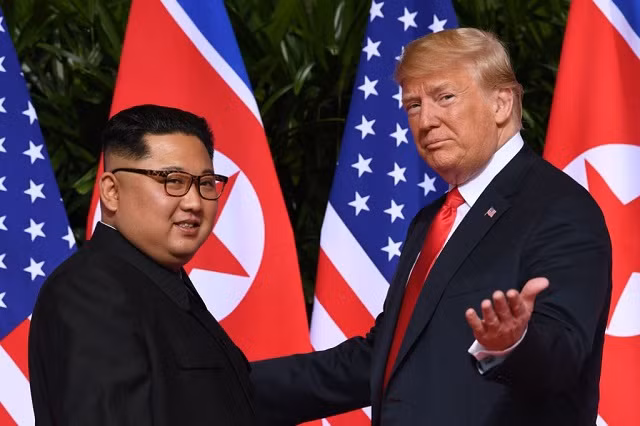 Lãnh đạo Kim Jong-un và Tổng thống Donald Trump tại Thượng đỉnh ở Singapore
