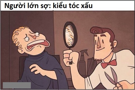 Nỗi sợ hãi kinh điển của người lớn và trẻ con 12 Nỗi sợ hãi kinh điển của người lớn và trẻ con 12
