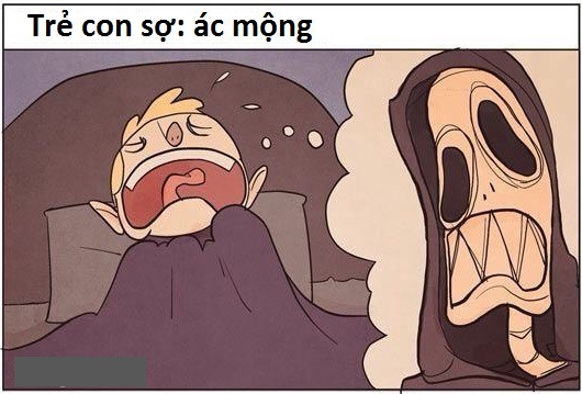 Nỗi sợ hãi kinh điển của người lớn và trẻ con 5 Nỗi sợ hãi kinh điển của người lớn và trẻ con 5