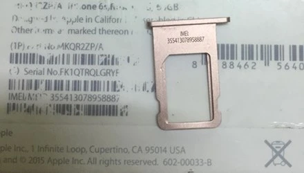 Xuất hiện iPhone 6S "giả" tinh vi tại Hà Nội