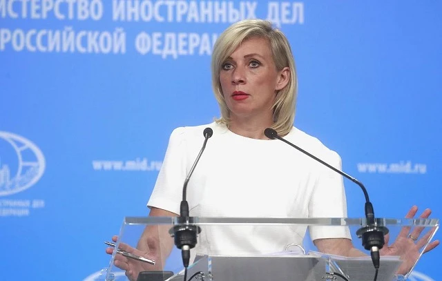 Người phát ngôn viên Bộ ngoại giao Nga Maria Zakharova