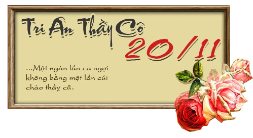 Những bài thơ hay về thầy cô chào mừng ngày Nhà giáo Việt Nam 20/11