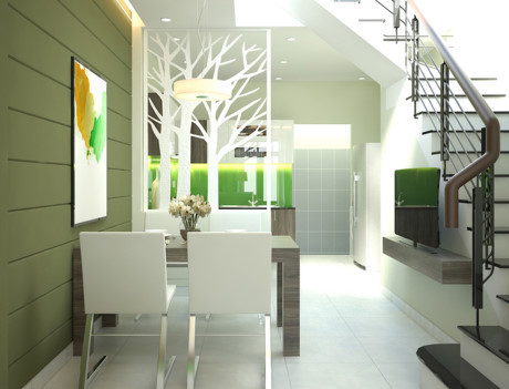 Tư vấn làm nhà 3 tầng hiện đại với 800 triệu ở Sài Gòn - Ảnh 8 Tu van lam nha 3 tang hien dai voi 800 trieu o Sai Gon - Anh 8