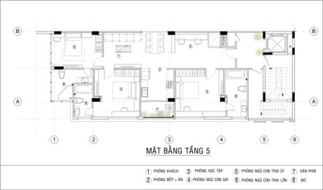 Thiết kế căn hộ mini cho thuê bên trong nhà ống ở Đồng Nai - Ảnh 8 Thiet ke can ho mini cho thue ben trong nha ong o Dong Nai - Anh 8