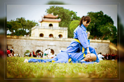 Cặp vợ chồng đến với nhau vì tình yêu võ ảnh 6 Cặp vợ chồng đến với nhau vì tình yêu võ - 6