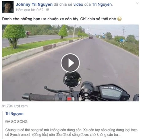 Johnny Trí Nguyễn chia sẻ kỹ thuật “đá số sống“