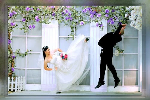 Cặp vợ chồng đến với nhau vì tình yêu võ