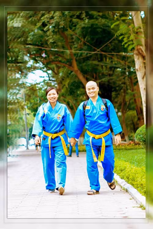 Cặp vợ chồng đến với nhau vì tình yêu võ - 1