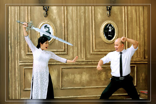 Cặp vợ chồng đến với nhau vì tình yêu võ ảnh 11 Cặp vợ chồng đến với nhau vì tình yêu võ - 11