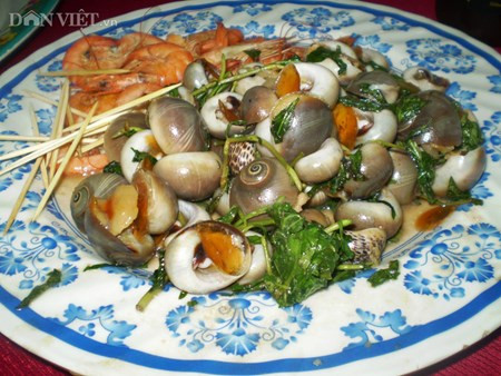 Ốc mỡ vừa thơm ngon vừa lạ miệng Oc mo vua thom ngon vua la mieng