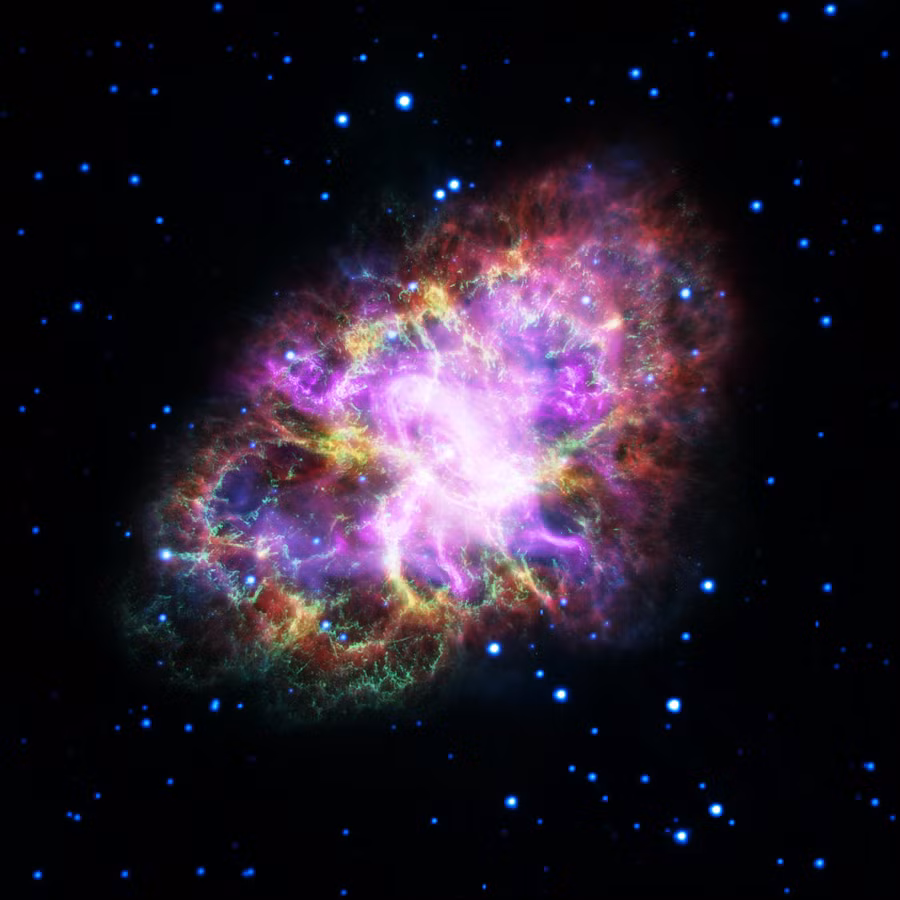 Chòm tinh vân Crab Nebula