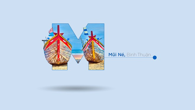 Bộ 29 chữ cái lồng danh lam thắng cảnh Việt của 9X Vĩnh Long