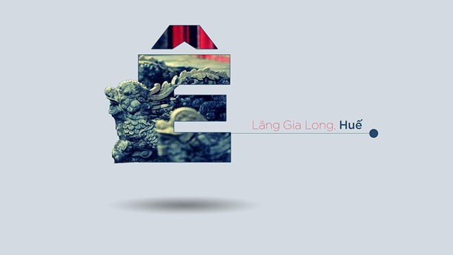 Bộ 29 chữ cái lồng danh lam thắng cảnh Việt của 9X Vĩnh Long