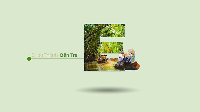 Bộ 29 chữ cái lồng danh lam thắng cảnh Việt của 9X Vĩnh Long