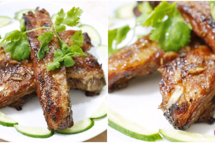 Sườn nướng sữa mật ong vừa ngon lại dễ làm