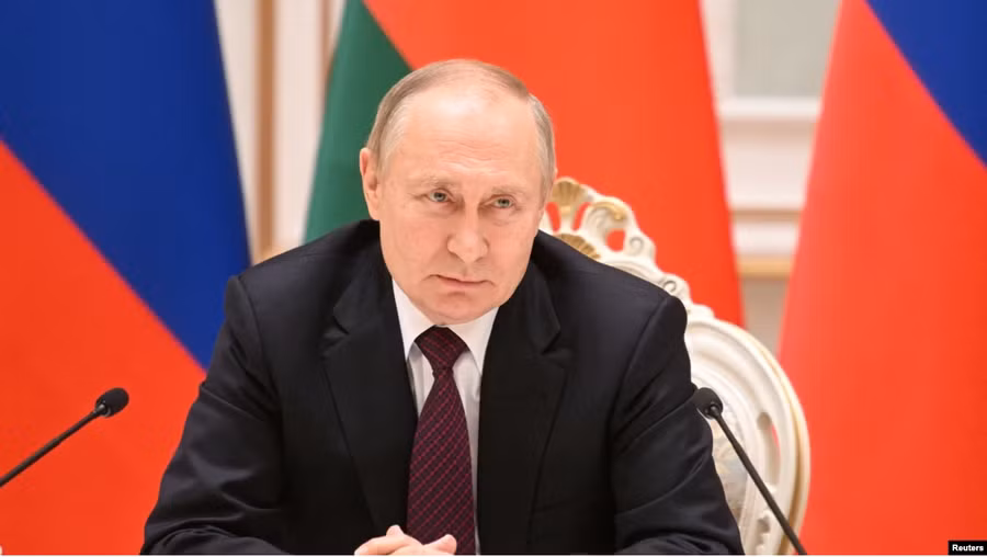 Tổng thống Nga Vladimir Putin.