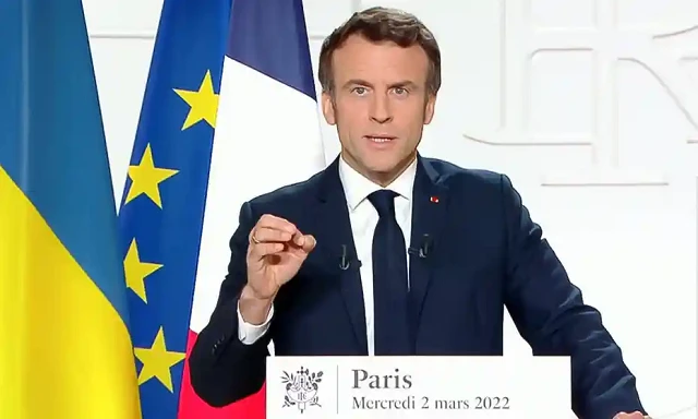 Tổng thống Pháp Emmanuel Macron.