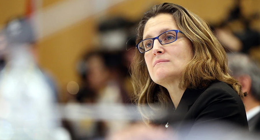 Bộ trưởng Ngoại giao Canada Chrystia Freeland