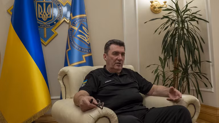 Chủ tịch Hội đồng Quốc phòng và An ninh Quốc gia Ukraine Alexey Danilov. Ảnh: AP.