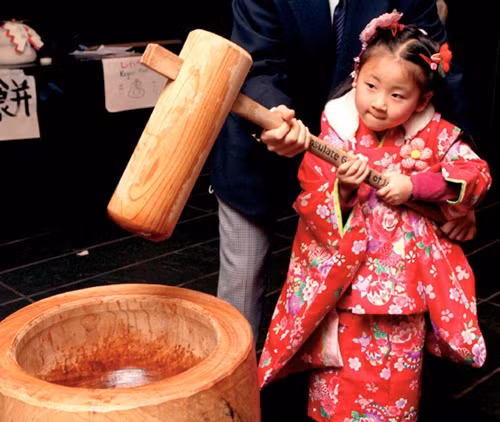 Tết, mẹ Nhật, dạy con