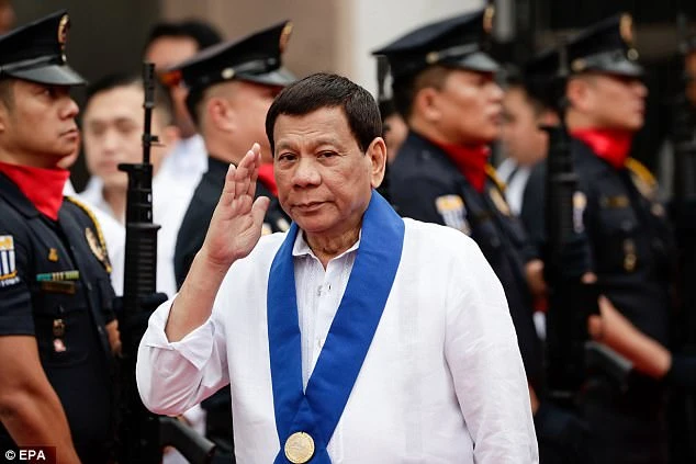 Tổng thống Philippines Rodrigo Duterte