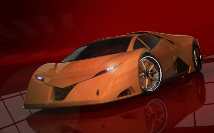 Siêu xe bằng gỗ 600 mã lực xôn xao triển lãm ở Đức ảnh 7 Splinter-Wooden-Supercar-Front-Angle-Tilt-Studio-1