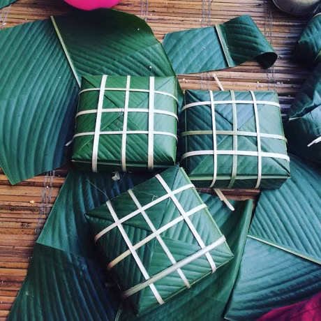 Mam co Tet mien Bac goi ghem long nguoi - Anh 1