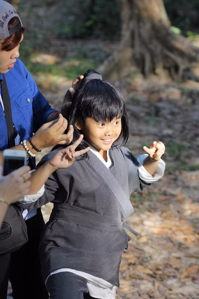  Diễn viên nhí Trọng Khang. 