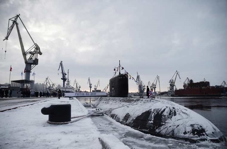 Thêm tàu ngầm Kilo chính thức gia nhập Hạm đội Biển Đen ảnh 5