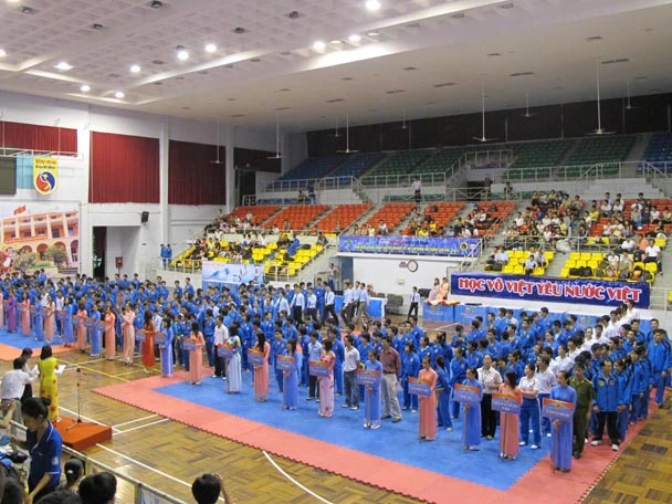 Khai mạc giải Vovinam hội thao sinh viên TPHCM lần 2