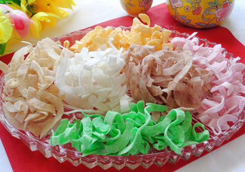 Cách làm mứt dừa nhiều màu tưng bừng đón Tết - 11