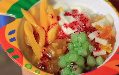 Sữa chua mít là món ăn vặt rất ngon được nhiều người yêu thích. me