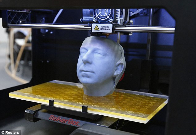 Công nghệ in 3D có thể mô phỏng chính xác bộ phận cơ thể người (Nguồn: DM)