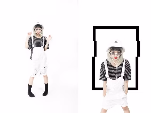 Bà mẹ 1 con “xấu lạ” với phong cách old school ảnh 3