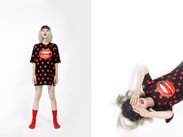 Bà mẹ 1 con “xấu lạ” với phong cách old school ảnh 10