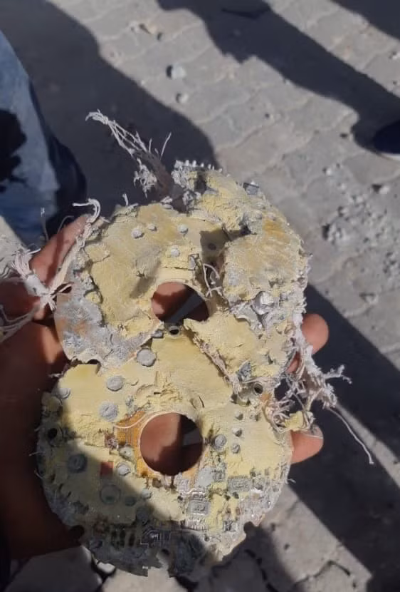 Mảnh vỡ của Krasnopol được tìm thấy sau cuộc tấn công